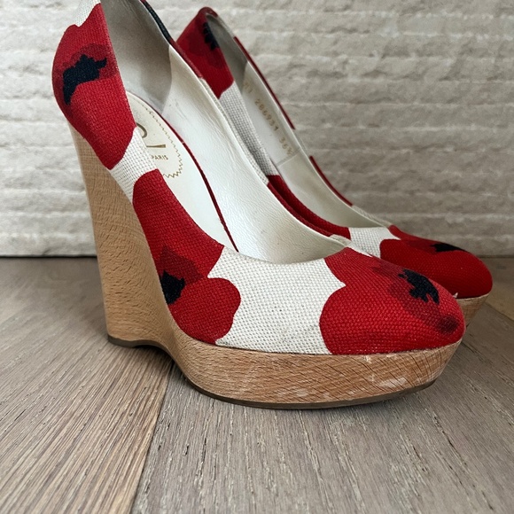 YSL Saint Laurent wedges - Picture 1 of 9